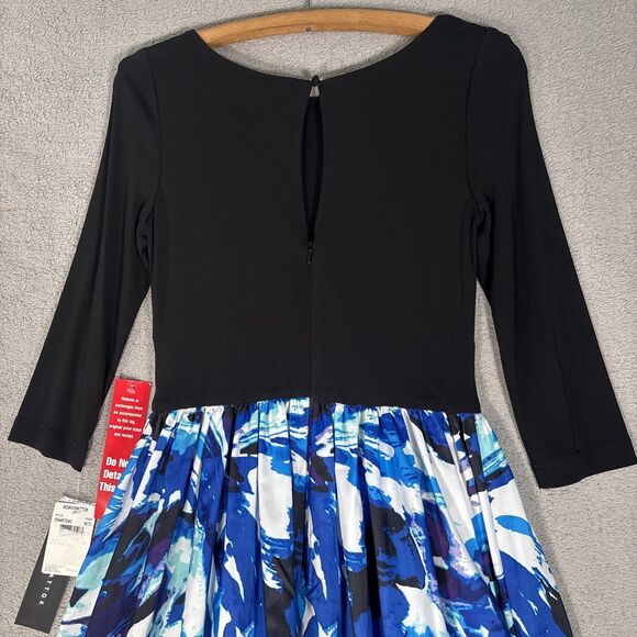 NWT Aidan Mattox Gown Women’s Size 8 Layered Maxi $440 MSRP Wedding‎ Guest Prom - Picture 16 of 16